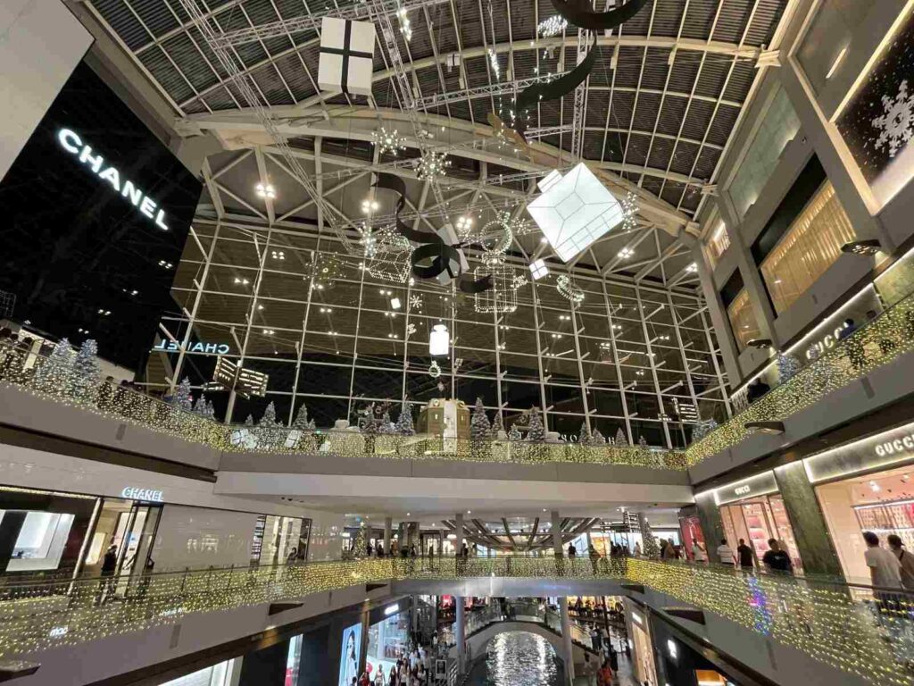 Marina Bay Sands Chanel  Christmas decorations in 2024