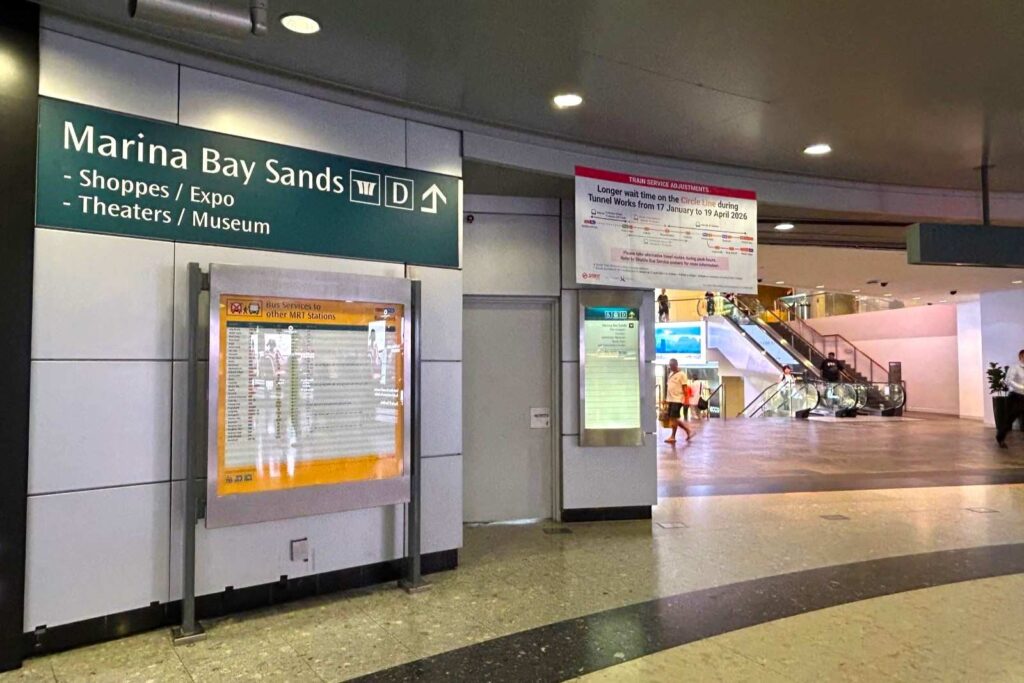 Bayfront MRT Exit D