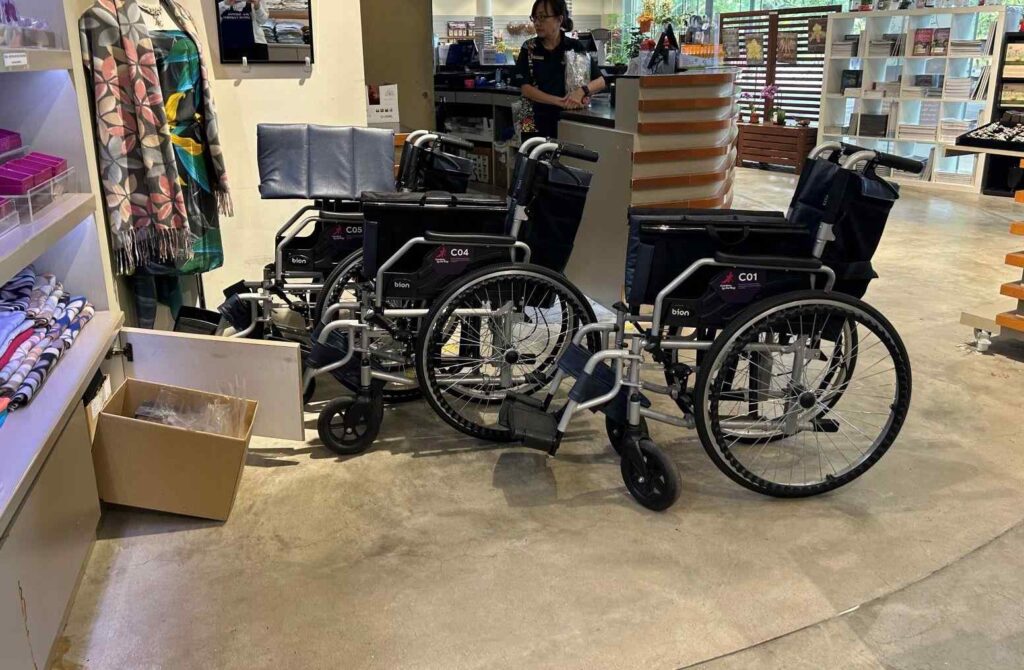 Wheel Chair Rental in Gardens by the Bay