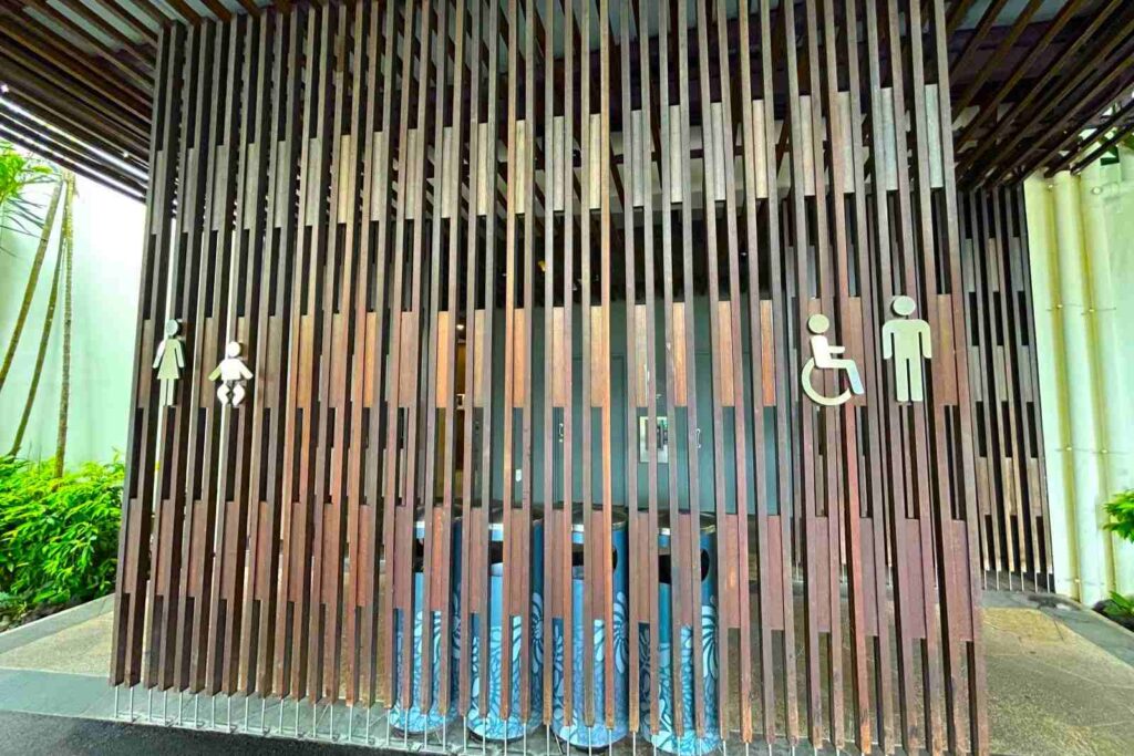 Accessible Restrooms in Gardens by the Bay