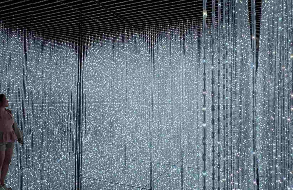 Crystal Universe in ArtScience Museum Singapore