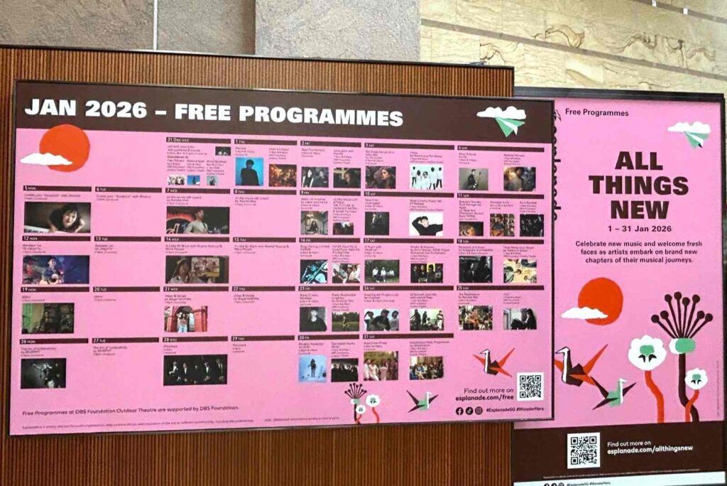 Esplanade Free Programmes