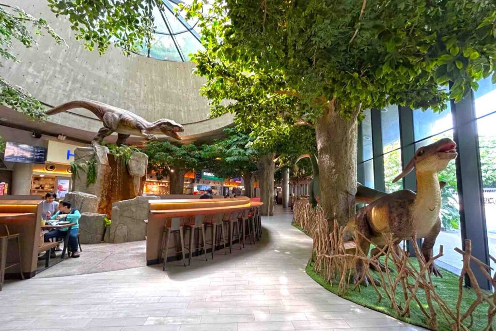 Jurassic Nest Foodhall in Gardens by the Bay