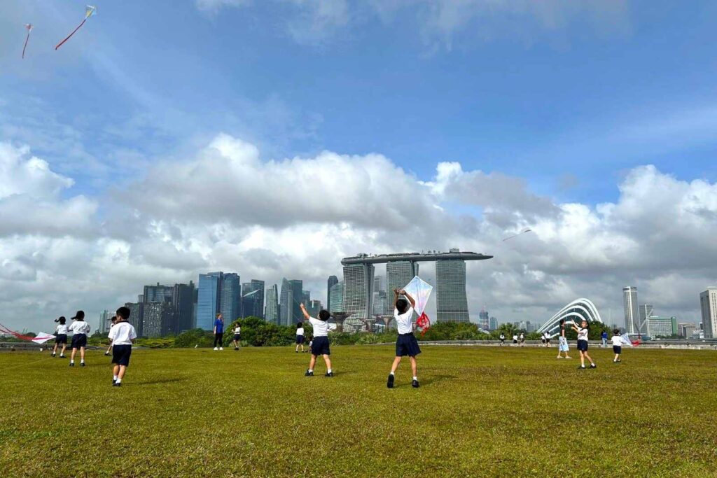 Marina Barrage Kite Flying