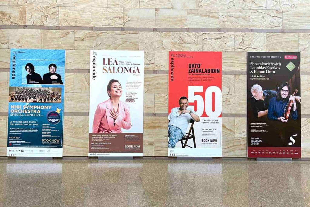 Concerts & Music Performances at Esplanade - Theatres on the Bay